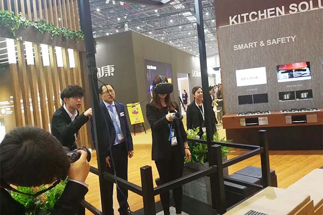 林內(nèi)國(guó)際廚衛(wèi)展VR互動(dòng)制作案例